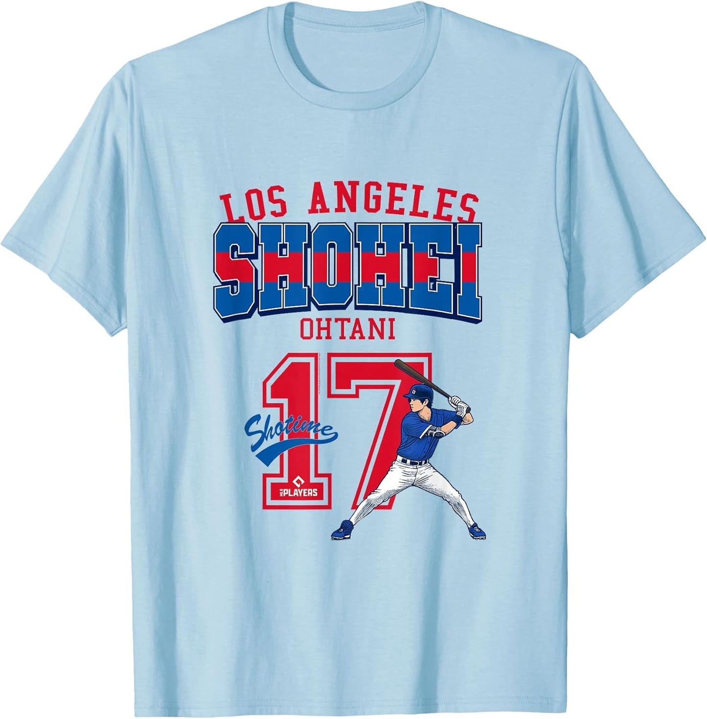 Shohei Ohtani Los Angeles MLB Players Showtime Red & Blue