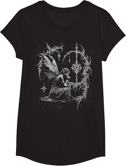 Y2K Grunge Fairy Alt Gothic Sigilism Vintage Graphic