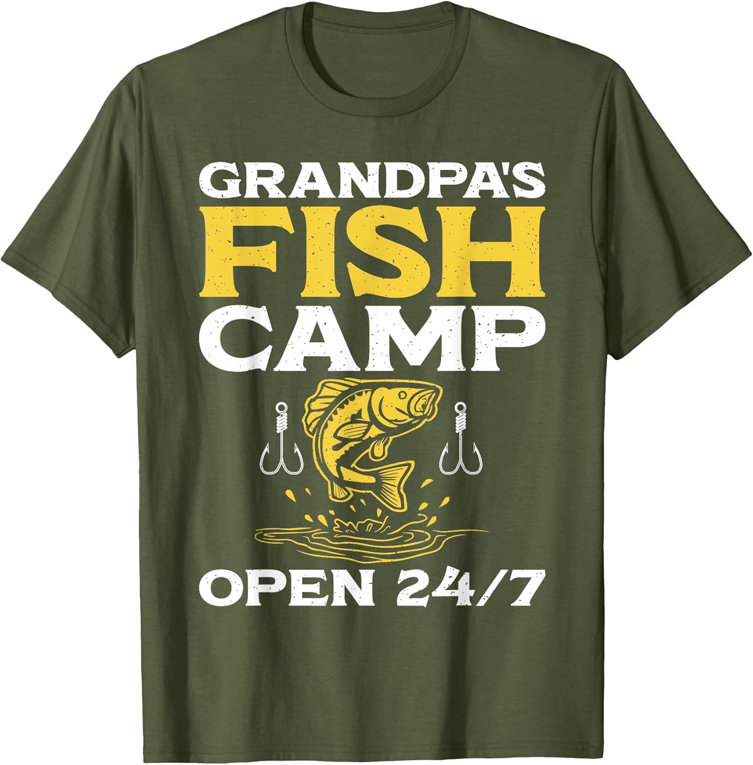 Grandpa's Fish Camp Open 24/7 Fishing Grandpa