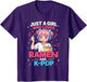 Just A Girl Who Loves Ramen and K-pop Funny Kpop Lover