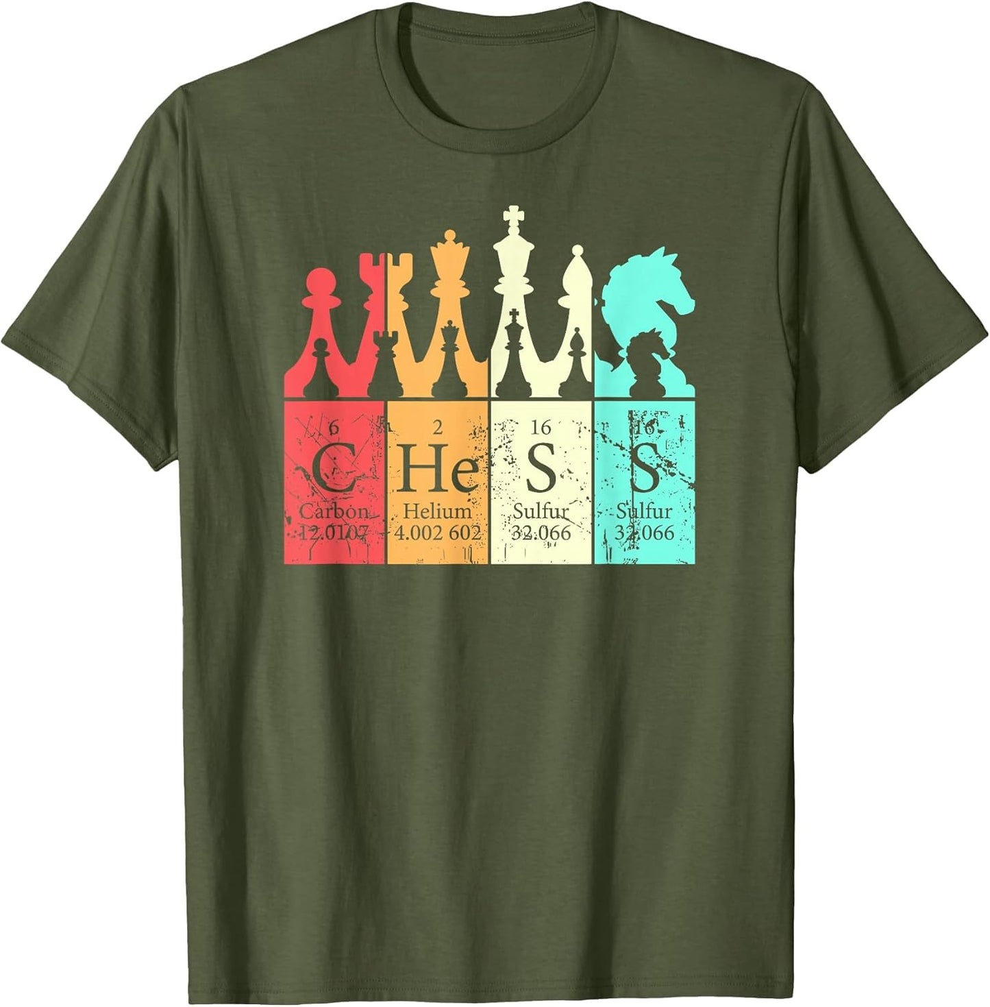 Periodic Table Elements Chess Board Gifts for Chess Lovers