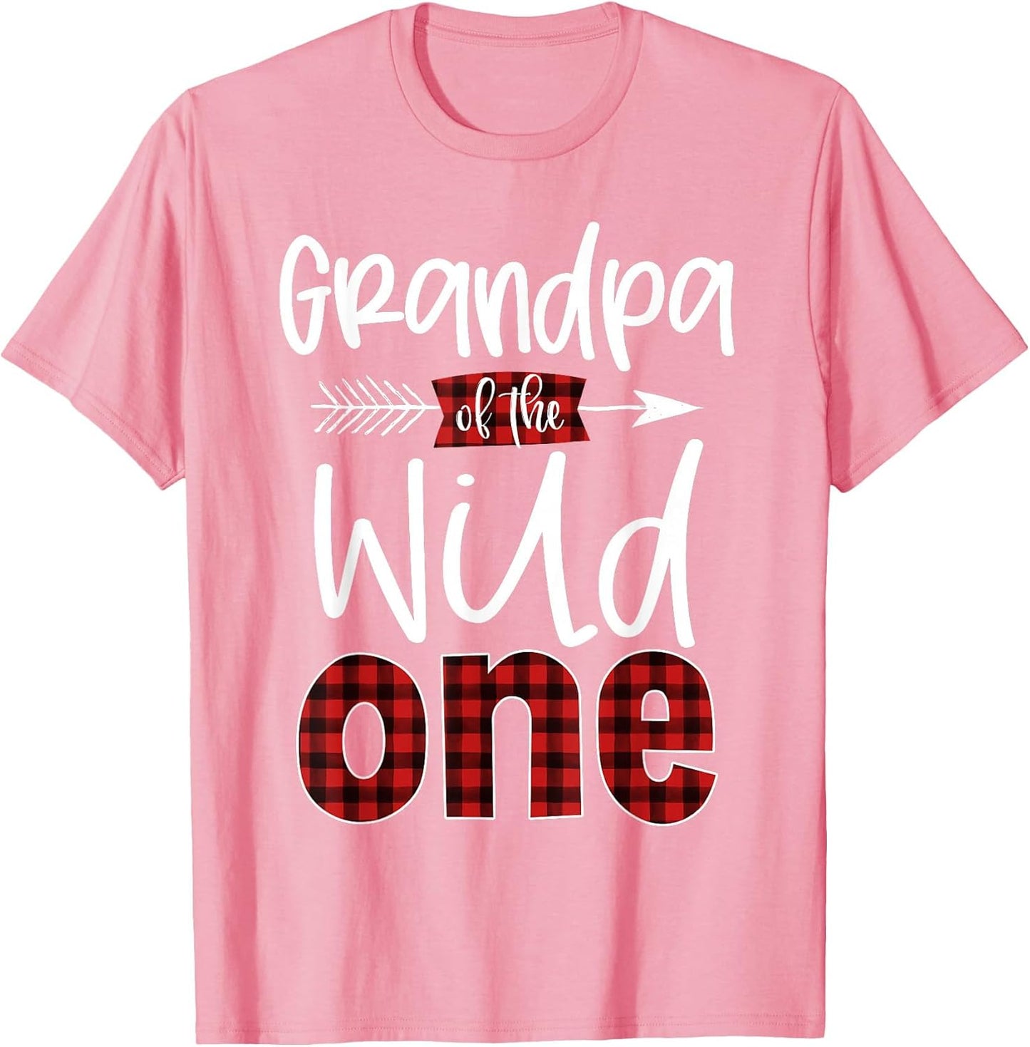 Grandpa of The Wild One Shirt Plaid Lumberjack 1st Birthday