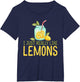 Funny Retro Vintage Cute Lemon Love