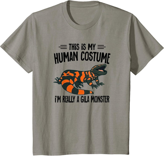 Kids Funny Human Costume Gila Monster Lover