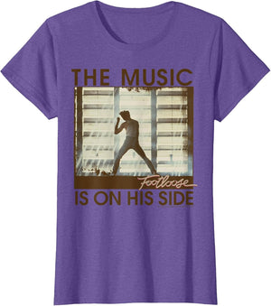 The Music is On His Side Poster