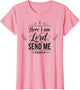 Here I Am Lord Send Me Isaiah 6:8 Bible Verse Christian