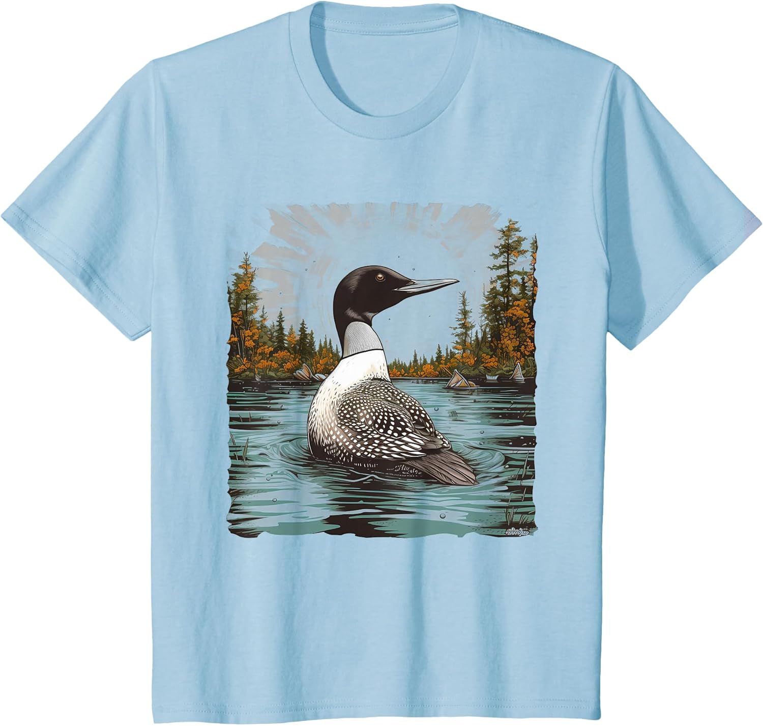 Retro Style Loon