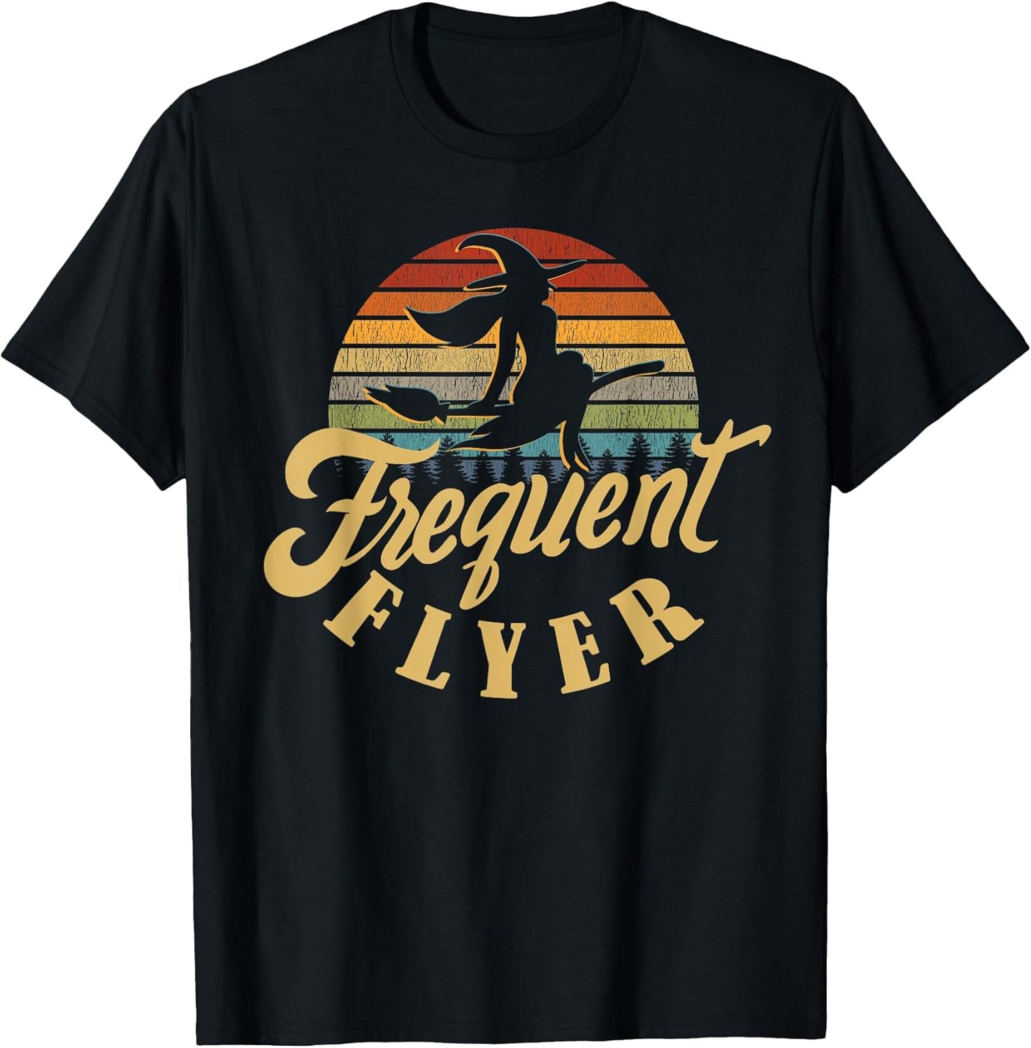 Retro Frequent Flyer Witch Vintage Halloween Witches Costume
