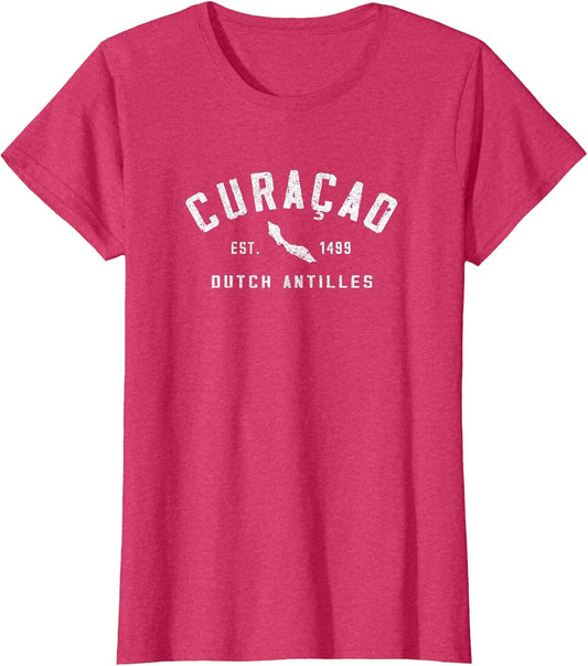 Vintage Curacao Souvenir Cruise Vacation Kids