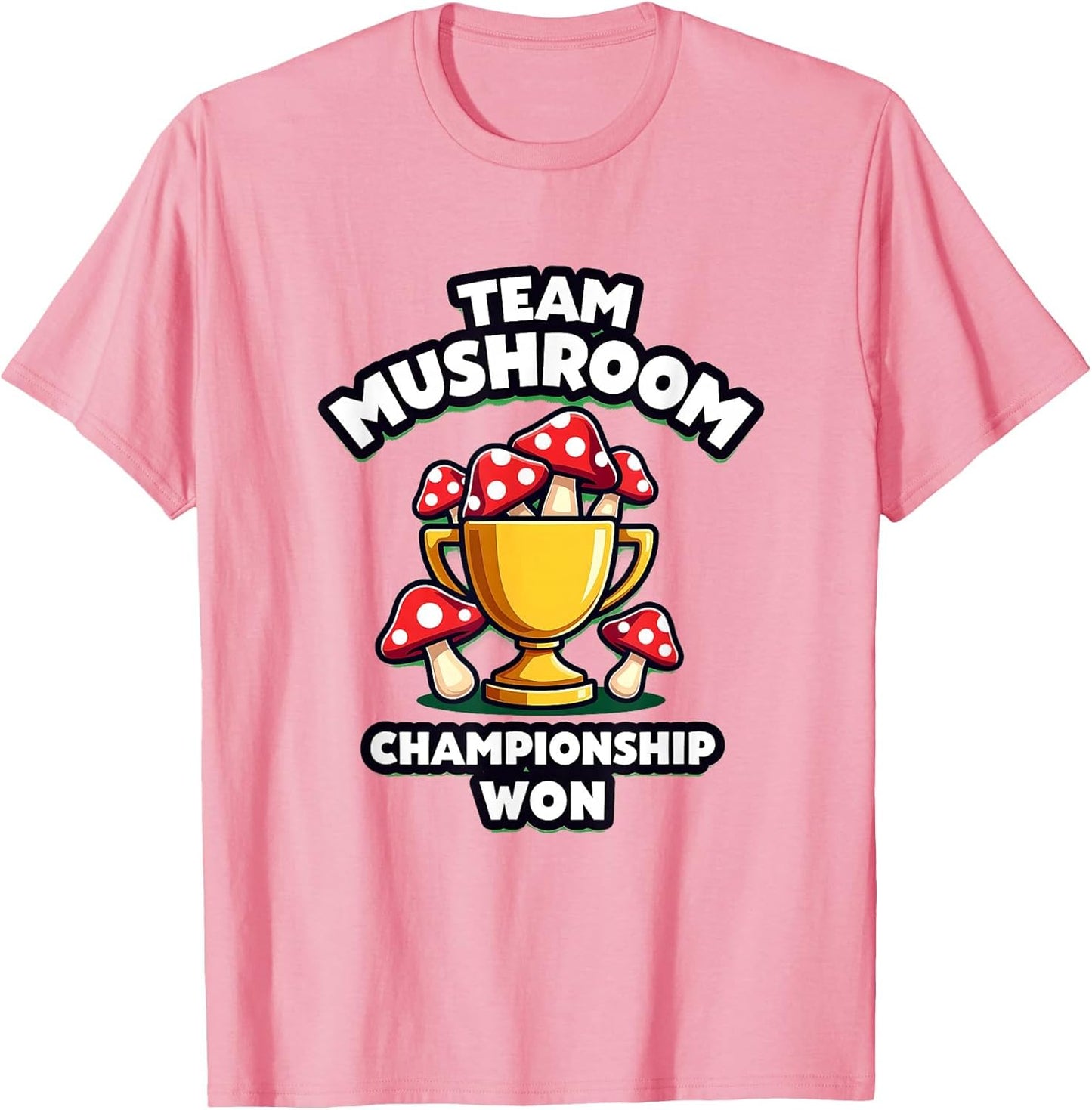Team Mushroom Championship Won Victory Design