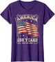 Vintage America 250 Years 1776-2026 250th Birthday 4th July