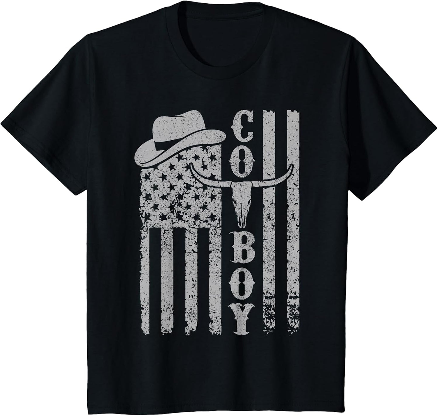 Western Country Men Teen Boy Kid Rodeo Southern Retro Cowboy