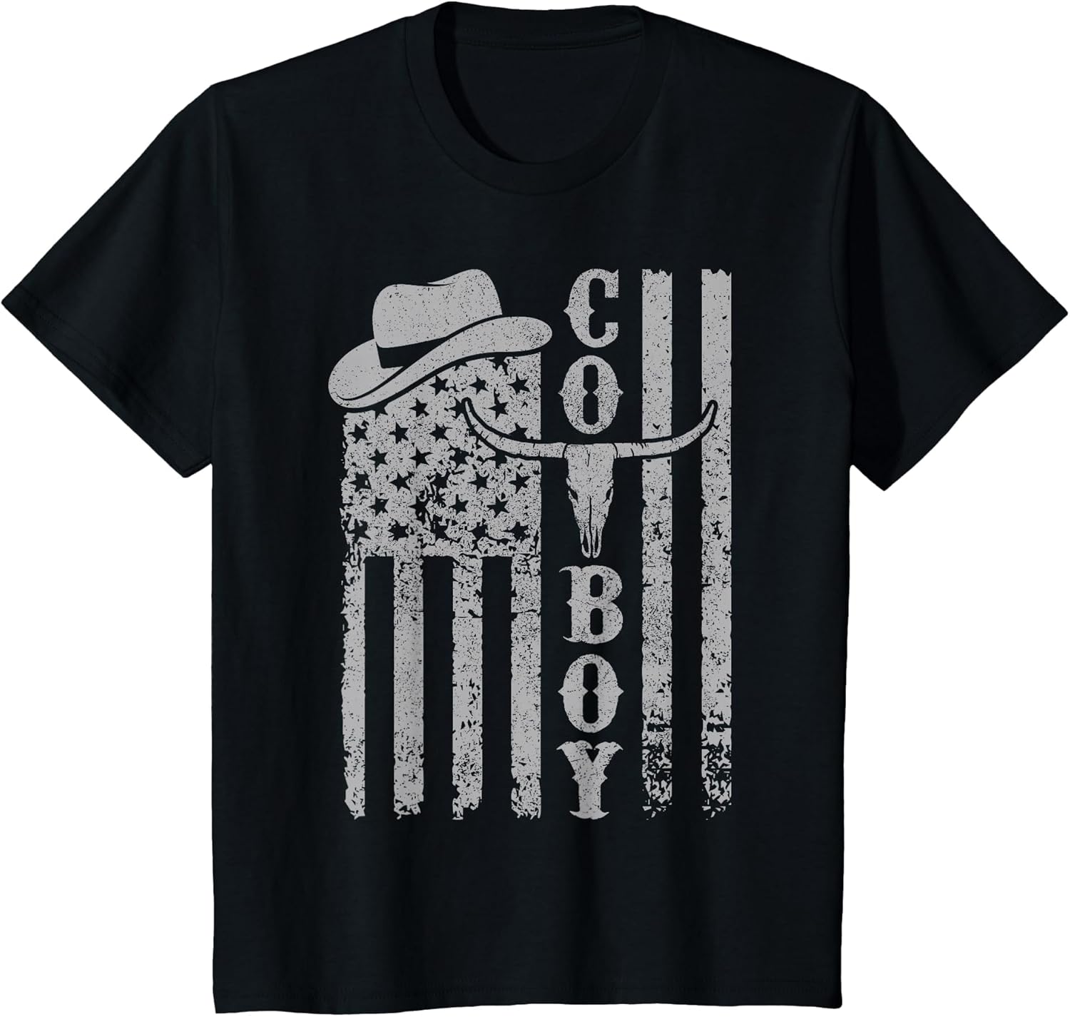 Western Country Men Teen Boy Kid Rodeo Southern Retro Cowboy