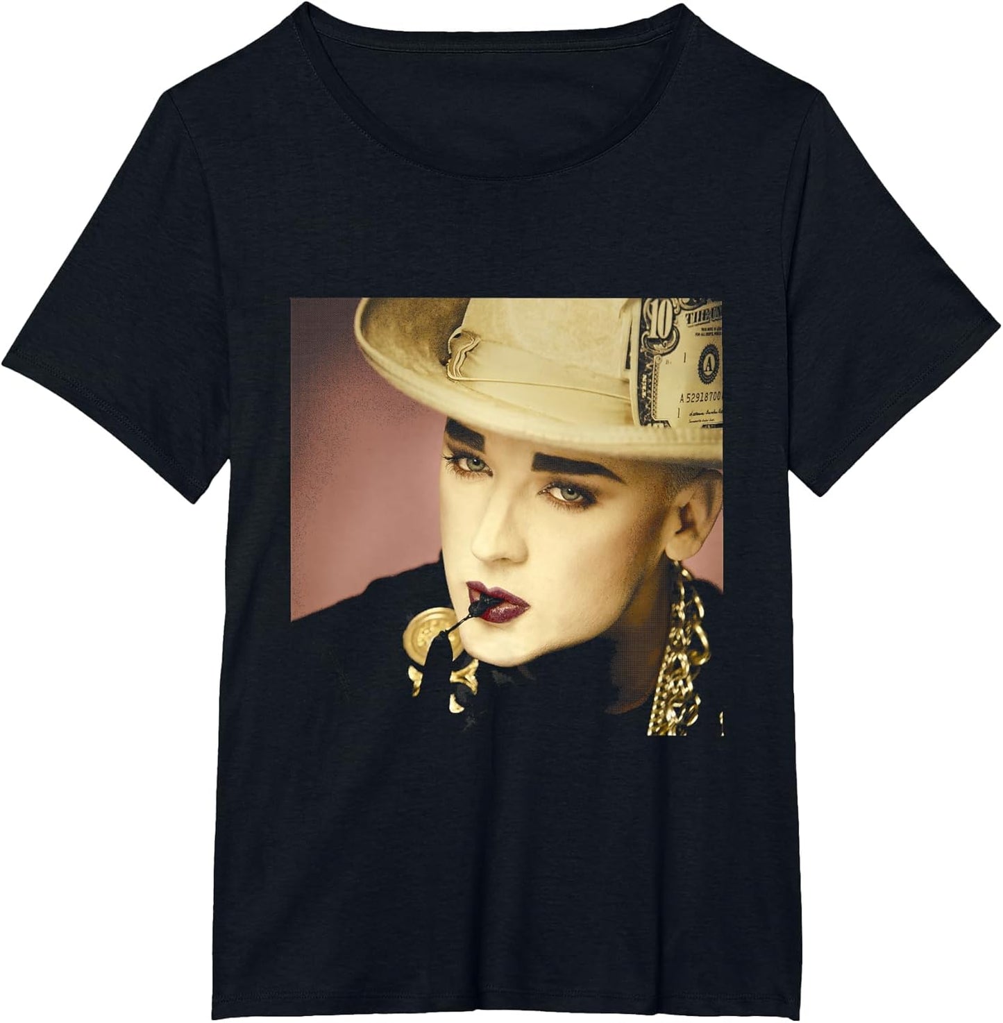 Boy George of Culture Club Dollar Hat by Simon Fowler