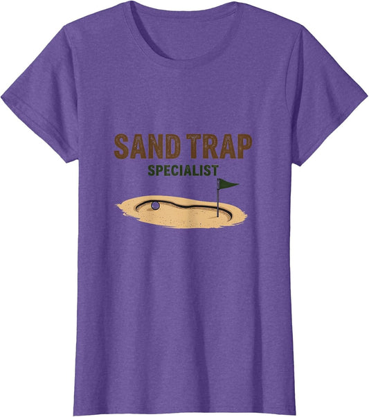 Sand Trap Specialist Funny Golf Design