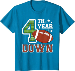 Kids 4th Football Birthday Party 4 Year Old Football Player