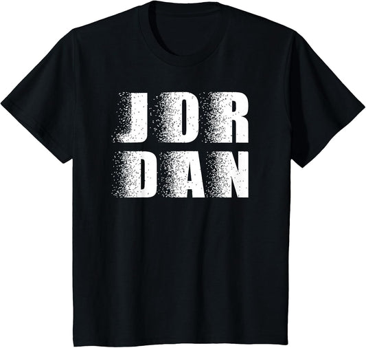 Name Jordan Distressed Design Boys Girls Named Jordan Retro