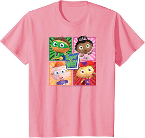 Kids Super Why - Character Grid