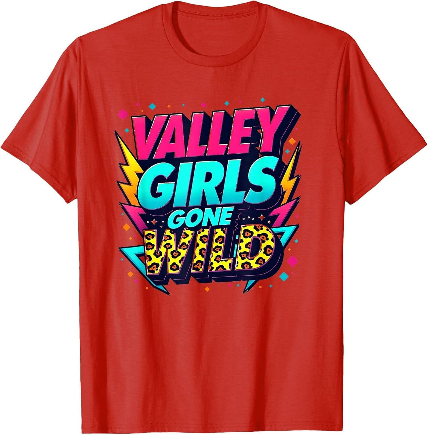 Valley Girls Gone Wild 80s Band Design