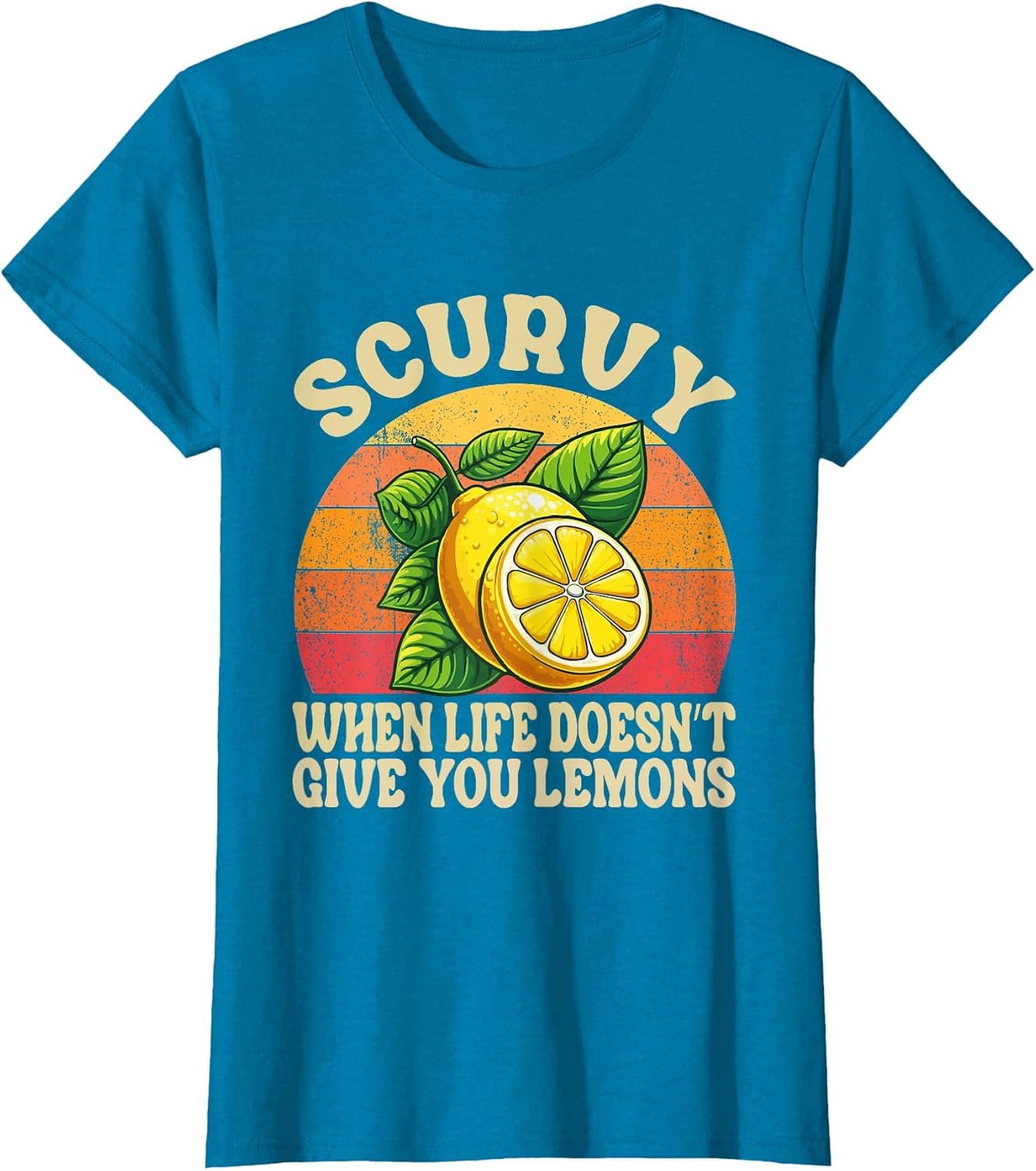 Scurvy When Life Doesn't Give You Lemons Vintage Fruit