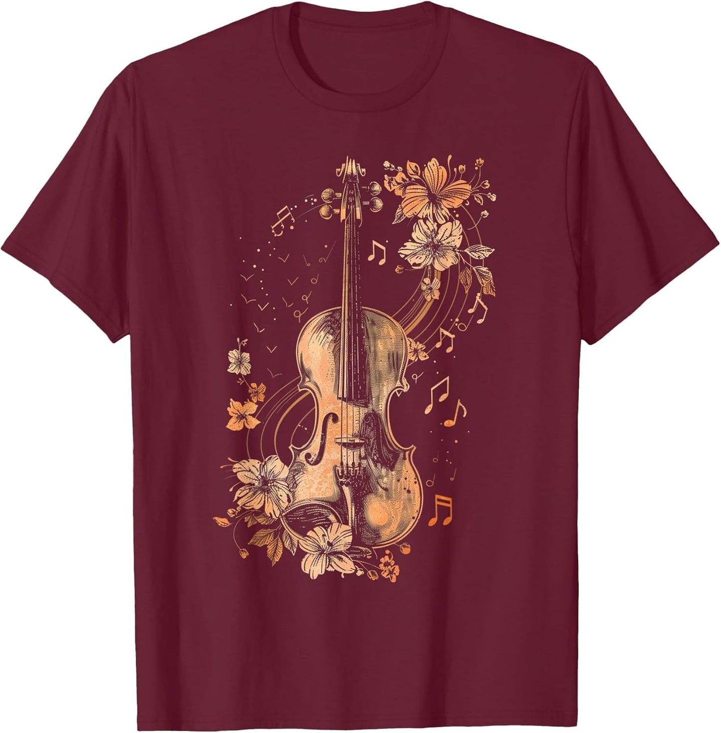 Violin Player Classical Music Notes Orchestra Violinist