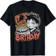 Kawaii Anime Boy It's My Birthday Anime Manga Cartoon Bday