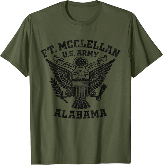 Fort McClellan Military Base Alabama AL Veteran Vintage