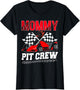 Mommy Pit Crew Racing Family Race Car Birthday Boy