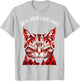 Real Men Love Cats Bold Cat Dad Graphic Design