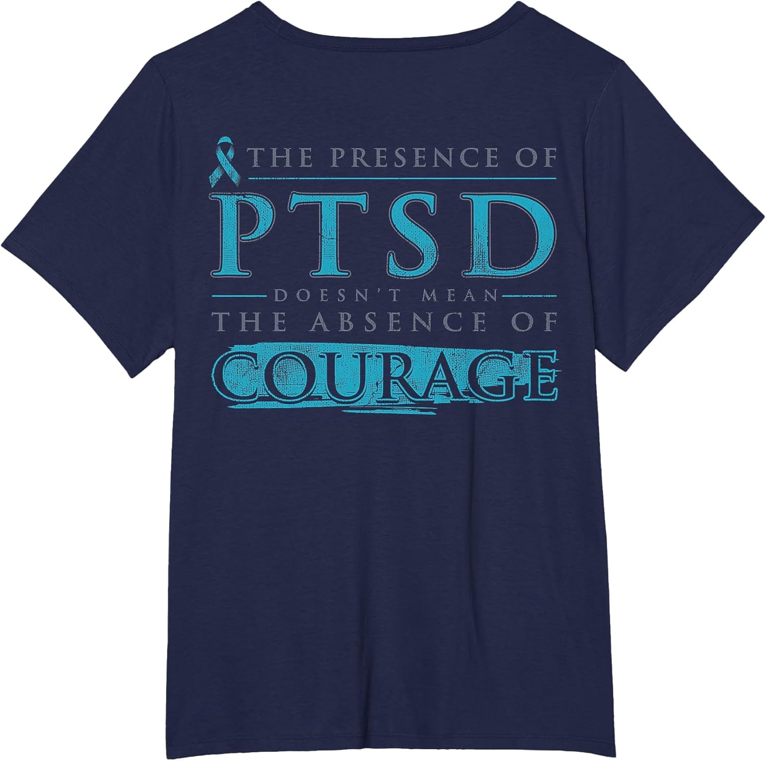 The Presence of PTSD Doesn't Mean The Absence (on Back)
