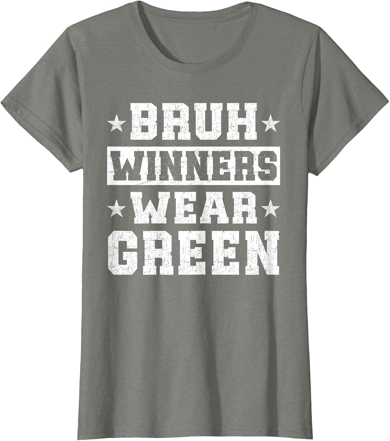 Spirit Week Winners Wear Green Camp Team Game Color Sports