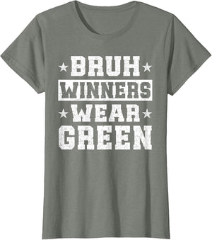 Spirit Week Winners Wear Green Camp Team Game Color Sports