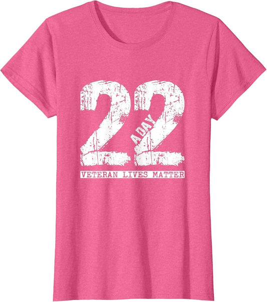 22 a Day Veteran Shirt - 22 a Day Veteran Suicide Apparel
