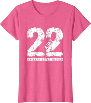 22 a Day Veteran Shirt - 22 a Day Veteran Suicide Apparel