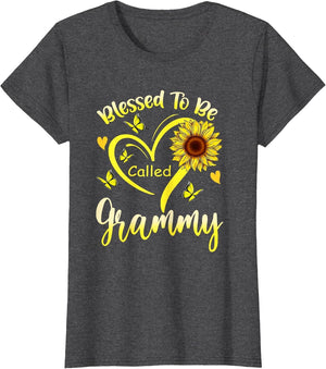 Blessed to Be Called Grammy Sunflower Floral Mothers Day