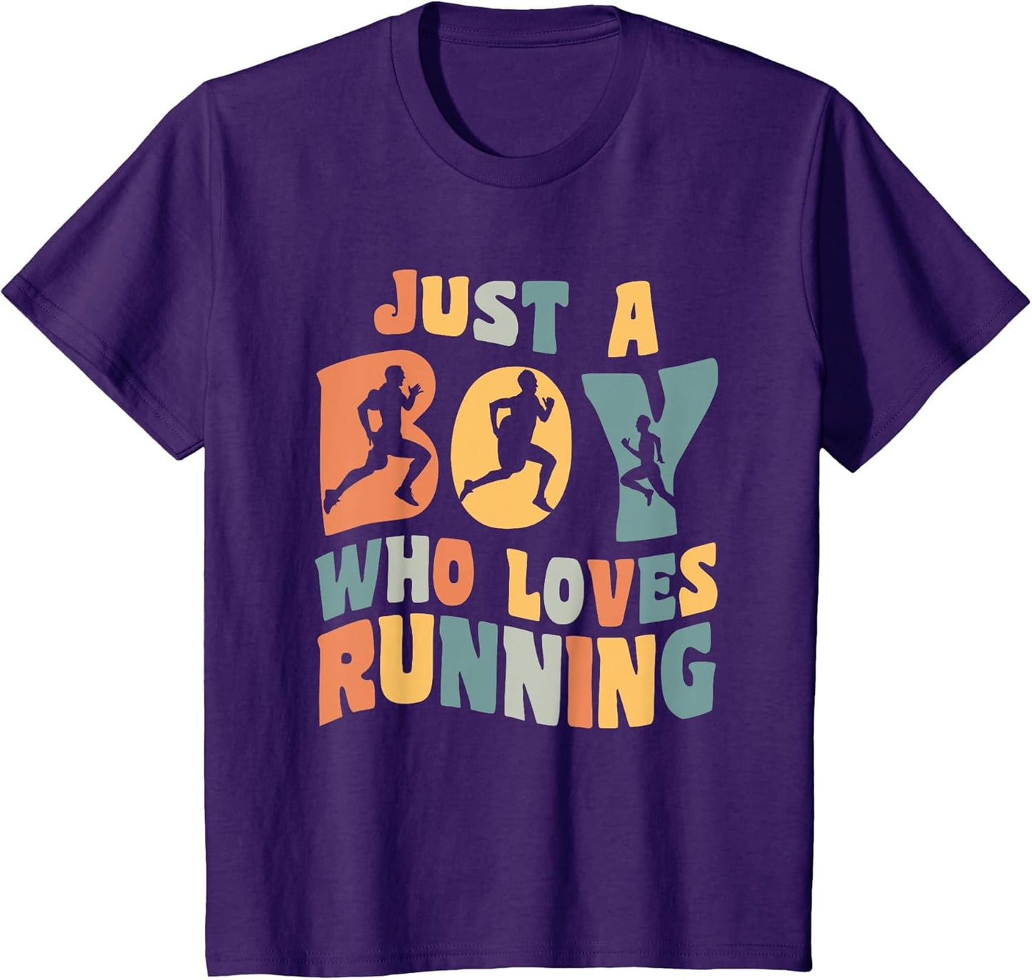 Just A Boy Who Loves Running Apparel Run Quote Marathon