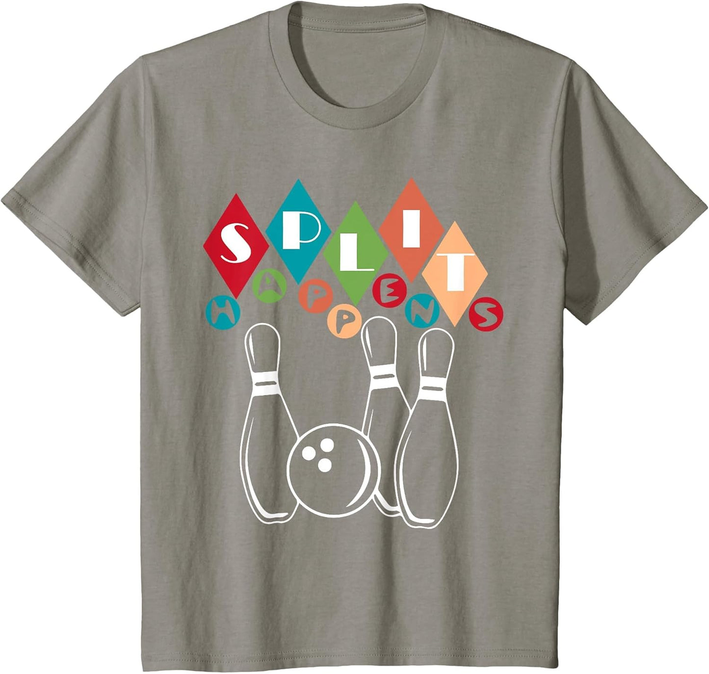 Bowling - Split Happens Funny Graphic