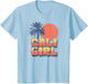 Cali Girl Retro Sunset Palm Tree California Beach Vacation