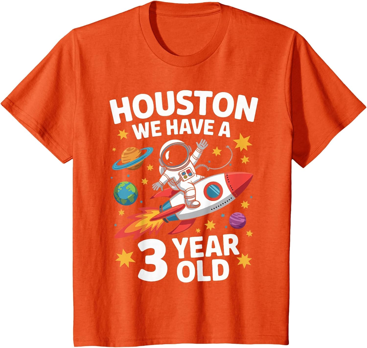 Kids 3Rd Birthday Houston We Have A 3 Year Old Astronaut