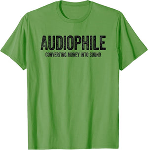 Audiophile Shirt Converting Money Into Sound Hi-Res Audio