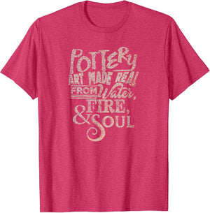Pottery Art Made Real from Earth, Water, Fire & Soul