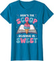 Cute Elementary Librarian Reading is Sweet