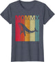 Distressed Whale Graphic Retro Mother's Day Mommy