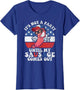 Its Not A Party Until My Sausage Comes Out Funny 4th of July
