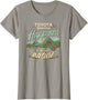 Toyota 4 Runner Happiness in The Nature Retro Chest Logo