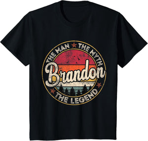 Brandon The Man The Myth The Legend Personalized Name