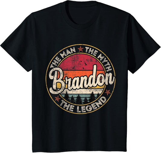 Brandon The Man The Myth The Legend Personalized Name