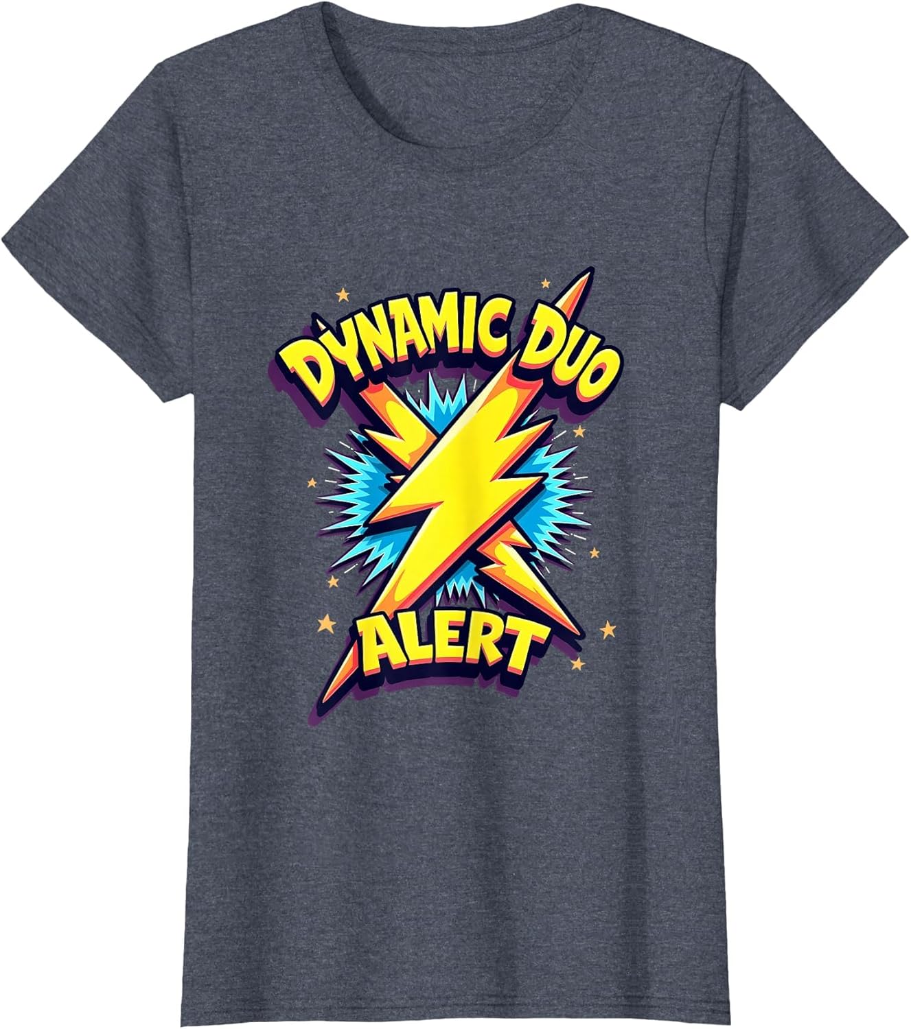 Dynamic Duo Alert Mom and Son Matching Design