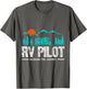 Enjoying The Journey RV Pilot Camp Couple Camping Gift