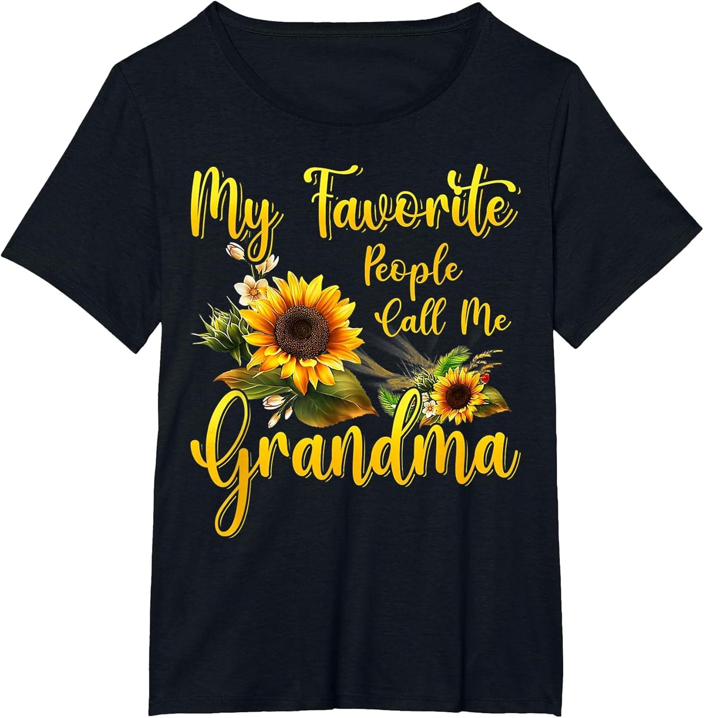 Sunflower My Favorite People Call Me Grandma Mother's Day